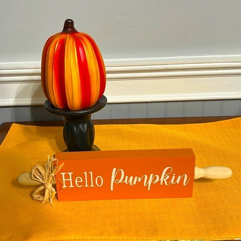 Nwt-🍁fall Decor Duo